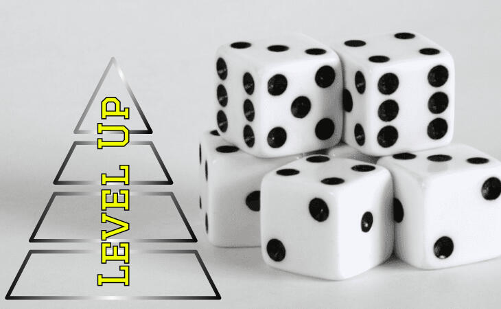 Image of an online dice roller, a virtual tool for rolling dice digitally.