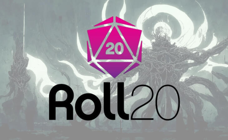 Image of an online dice roller, a virtual tool for rolling dice digitally.